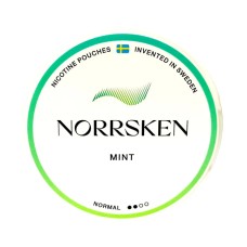 Снюс Norrsken Mint 8 мг/г (бестабачный)