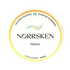 Снюс Norrsken Peach Strong 15 мг/г (бестабачный)