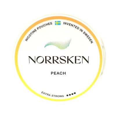 Снюс Norrsken Peach Strong 15 мг/г (бестабачный)