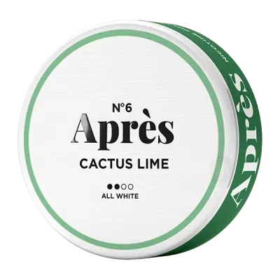 Снюс Apres Cactus Lime 8 мг/г (бестабачный)