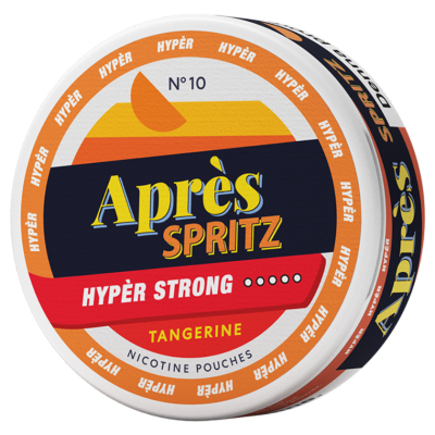 Снюс Apres Tangerine Spritz Hyper Strong 20 мг/г (бестабачный)