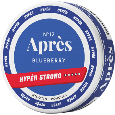 Снюс Apres Blueberry Hyper Strong 20 мг/г (бестабачный)