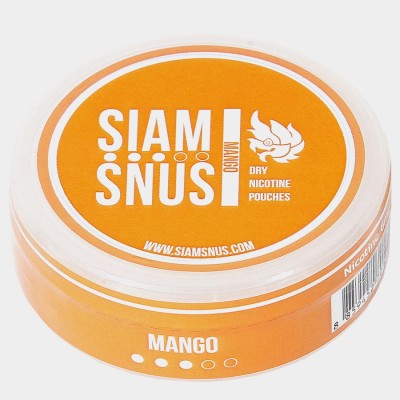 Снюс Siamsnus Mango Dry 6 мг/г (бестабачный)