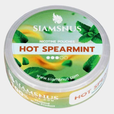 Снюс Siamsnus Hot Spearmint 12 мг/г (бестабачный)