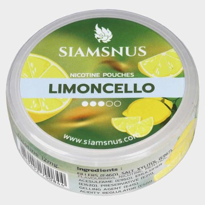 Снюс Siamsnus Limoncello 12 мг/г (бестабачный)