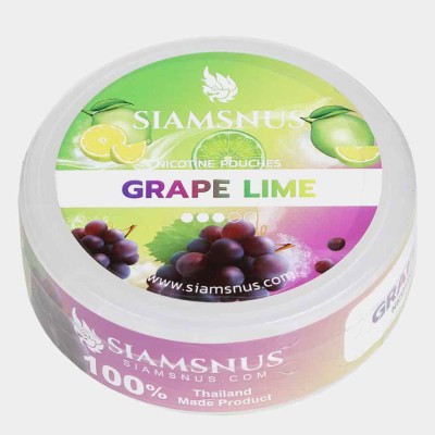 Снюс Siamsnus Grape Lime 12 мг/г (бестабачный)