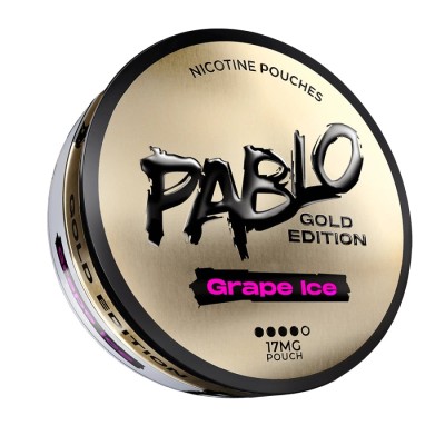 Снюс Pablo Gold Edition Grape Ice 30 мг/г (бестабачный)