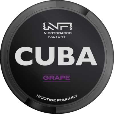 Снюс Cuba Black Grape 66 мг/г (бестабачный)