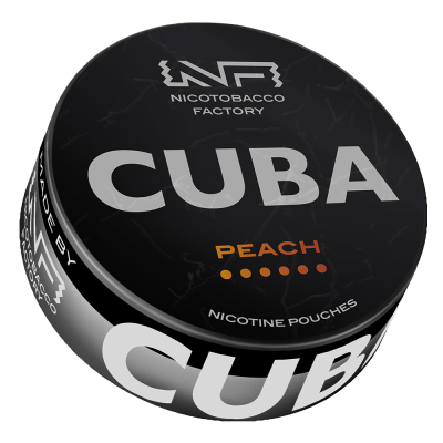 Снюс Cuba Black Peach 66 мг/г (бестабачный)