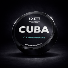 Снюс Cuba Black Ice Spearmint 66 мг/г (бестабачный)