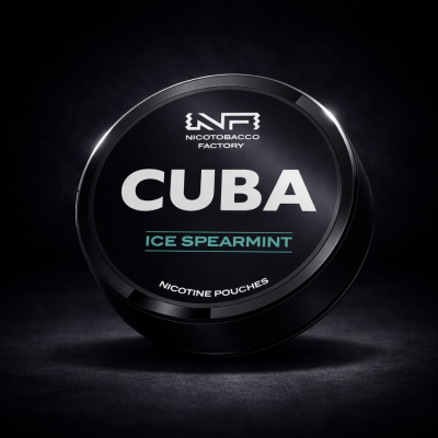 Снюс Cuba Black Ice Spearmint 66 мг/г (бестабачный)