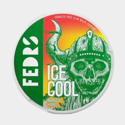Снюс FEDRS Ice Cool Mango Hard 65 мг/г (бестабачный)