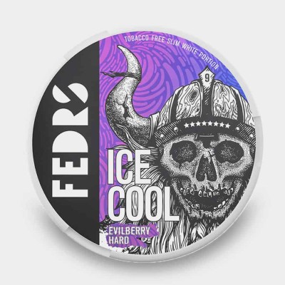 Снюс FEDRS Ice Cool Evilberry Hard 65 мг/г (бестабачный)
