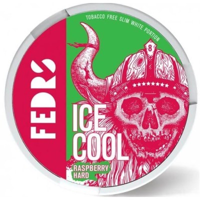 Снюс FEDRS Ice Cool Raspberry Hard 65 мг/г (бестабачный)