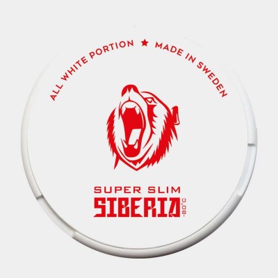 Снюс Siberia Super Slim 33 мг/г (бестабачный, тонкий)