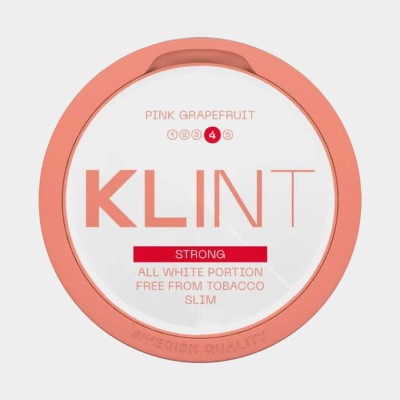 Снюс Klint Pink Grapefruit Strong 16 мг/г (бестабачный)