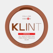 Снюс Klint Cola Lime Strong 16 мг/г (бестабачный)