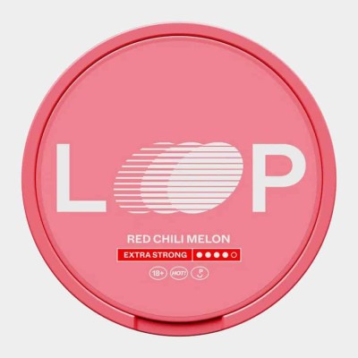 Снюс LOOP Red Chili Melon Extra Strong 20 мг/г (бестабачный)