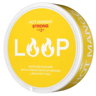 Снюс LOOP Hot Mango 15 мг/г (бестабачный)