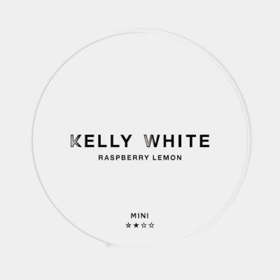 Снюс Kelly White Raspberry Lemon 5.5 мг/пауч (бестабачный)