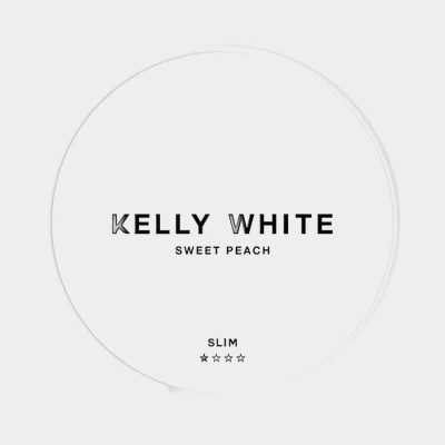 Снюс Kelly White Sweet Peach 4 мг/пауч (бестабачный)