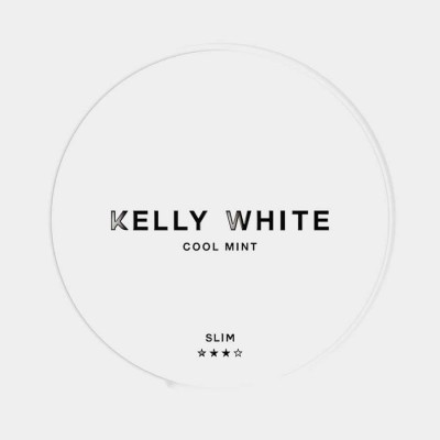 Снюс Kelly White Cool Mint 7.5 мг/пауч (бестабачный)
