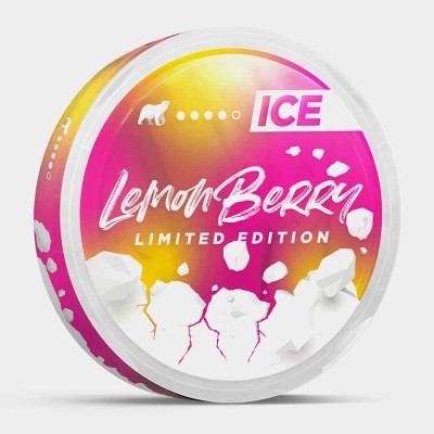 Снюс ICE Lemon Berry 22 мг/г (бестабачный)