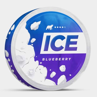 Снюс ICE Blueberry 22 мг/г (бестабачный)
