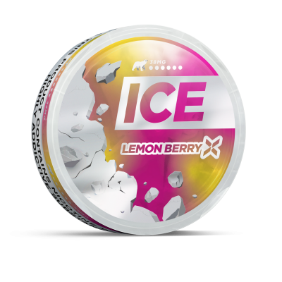 Снюс ICE Lemon Berry X 38 мг/г (бестабачный)