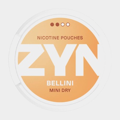 Снюс ZYN Bellini Mini 3 мг/пауч (бестабачный, тонкий)