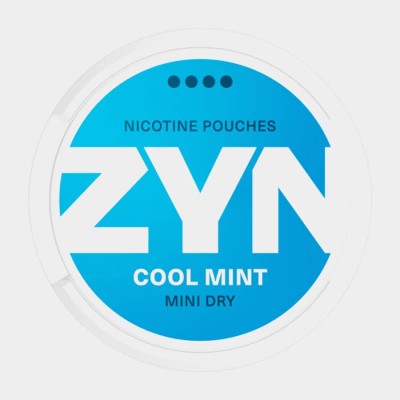 Снюс ZYN Cool Mint Mini 6 мг/пауч (бестабачный, тонкий)