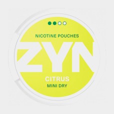 Снюс ZYN Citrus Mini 3 мг/пауч (бестабачный, тонкий)