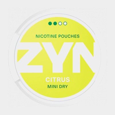 Снюс ZYN Citrus Mini 3 мг/пауч (бестабачный, тонкий)