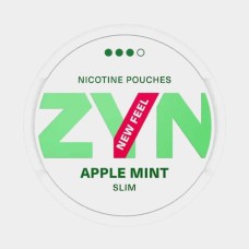 Снюс ZYN Apple Mint Slim Strong 9 мг/пауч (бестабачный, тонкий)