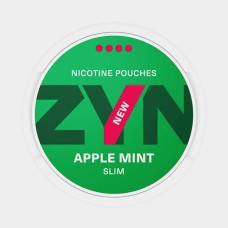 Снюс ZYN Apple Mint Slim Extra Strong 11 мг/пауч (бестабачный, тонкий)