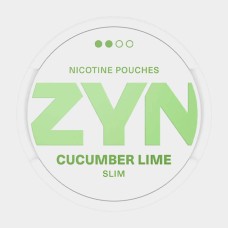 Снюс ZYN Cucumber Lime Slim 6.5 мг/пауч (бестабачный, тонкий)