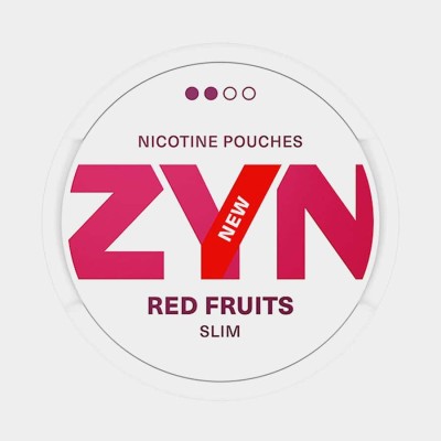 Снюс ZYN Red Fruits Slim 6.5 мг/пауч (бестабачный, тонкий)