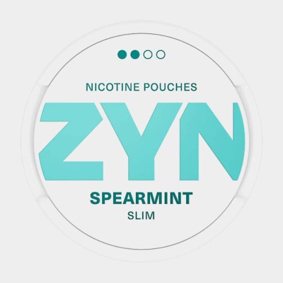 Снюс ZYN Spearmint Slim 6 мг/пауч (бестабачный, тонкий)