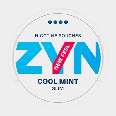 Снюс ZYN Cool Mint Slim Extra Strong 11 мг/пауч (бестабачный, тонкий)