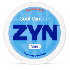 Снюс ZYN Cool Mint Ice Slim 16.5 мг/пауч (бестабачный, тонкий)