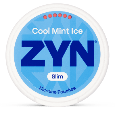 Снюс ZYN Cool Mint Ice Slim 16.5 мг/пауч (бестабачный, тонкий)