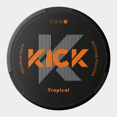 Снюс KICK Tropical 16 мг/г (бестабачный)