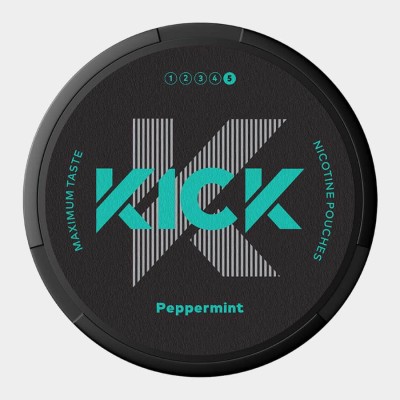Снюс KICK Peppermint 20 мг/г (бестабачный)
