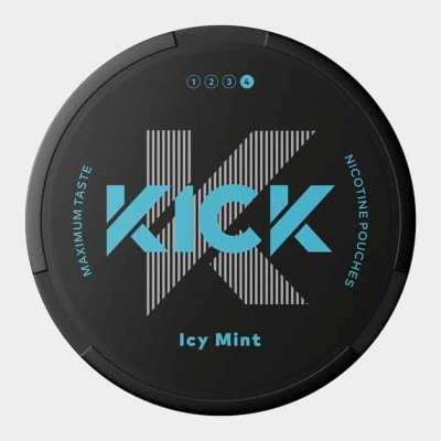 Снюс KICK Icy Mint 30 мг/г (бестабачный)