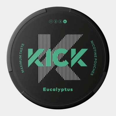 Снюс KICK Eucalyptus 30 мг/г (бестабачный)