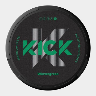 Снюс KICK Wintergreen 30 мг/г (бестабачный)