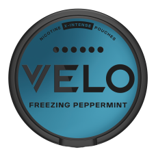 Снюс VELO Freezing Peppermint 24 мг/г (бестабачный)