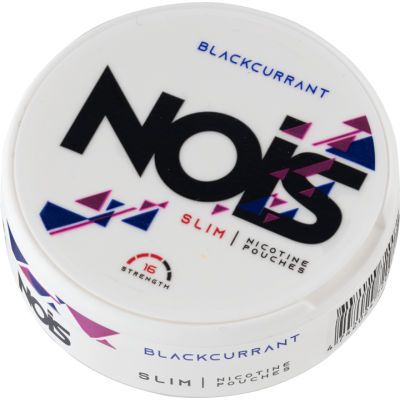Снюс NOIS Blackcurrant 16 мг/г (бестабачный)
