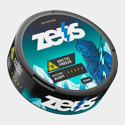 Снюс ZEUS Arctic Freeze 50 мг/г (бестабачный)