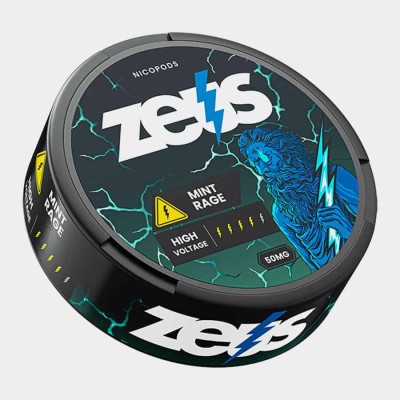 Снюс ZEUS Mint Rage 50 мг/г (бестабачный)